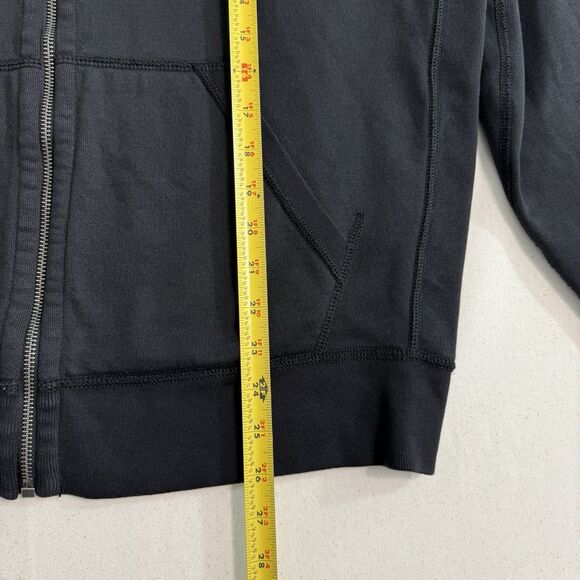 Ralph Lauren Polo Hoodie Mens Large Black Red Pony Full Zip Sweater Sweatshirt - Picture 5 of 11